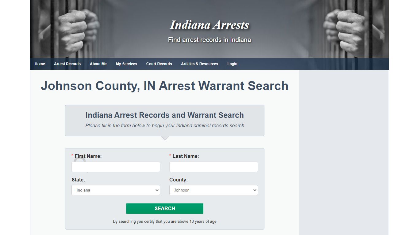 Johnson County, IN Arrest Warrant Search - Indiana Arrests